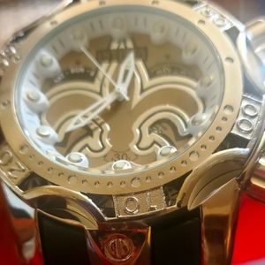 Invicta New Orleans Saints watch